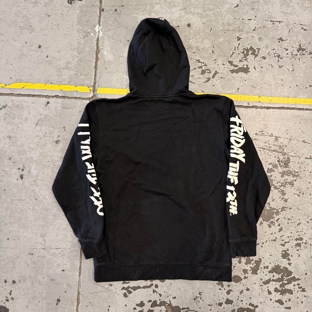 Vans Friday the 13th Jason Hoodie Colab Hoodie Baggy Glow in Dark Mens Size L - Picture 4 of 4